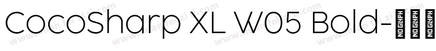 CocoSharp XL W05 Bold字体转换